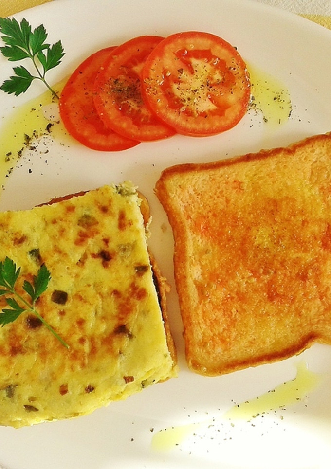 Una foto de Tortilla de merluza