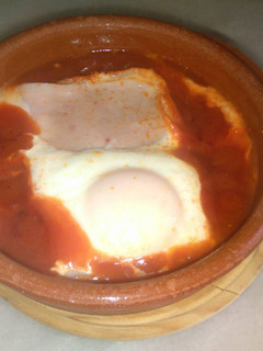 Una foto de Huevo al plato