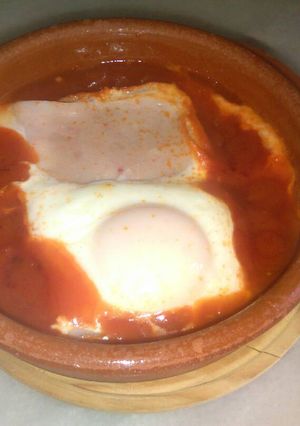 Una foto de Huevo al plato