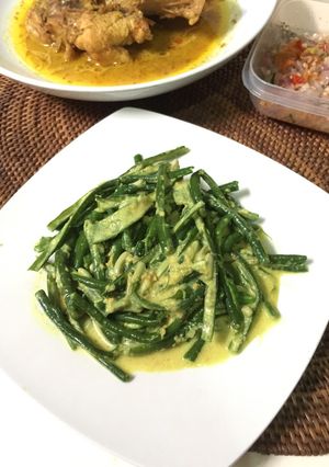 Foto resep Jukut bejek kacang panjang