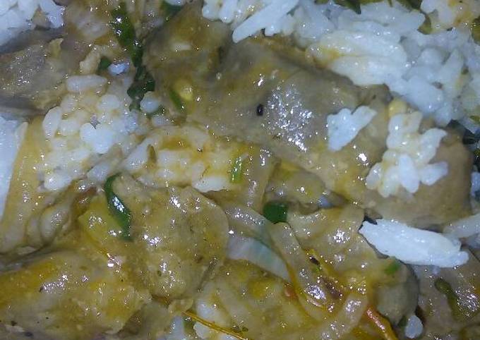 Chicken Gizzards With Rice Recipe By Shalon Viola Cookpad