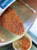 Food Prep: Serbuk Kasar Cili Kering (Chilli Flakes)
