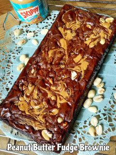 Foto resep Peanut Butter Fudge Brownie