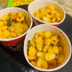 A picture of Sweet corn chaat.