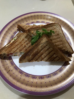 A picture of Veg Mayonnaise sandwiches.