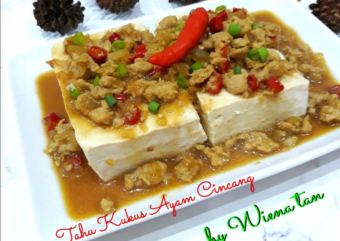 Tahu Kukus Ayam Cincang