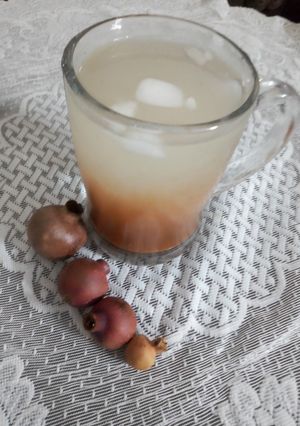 عکسی از دستور شربت آبلیمو با خاکشیر 😋😁