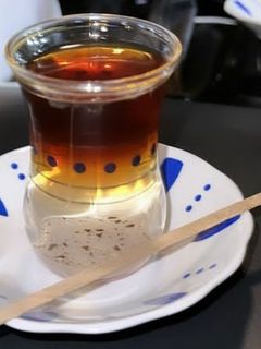 عکسی از دستور چای دو رنگ