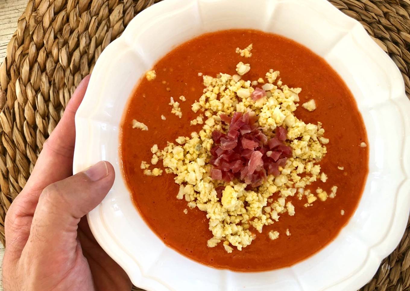 Salmorejo en Monsieur Cuisine Connect