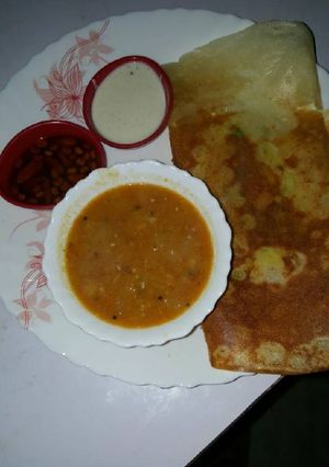 A picture of Dosa.