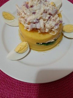 Una foto de Causa de pollo
