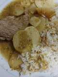 Beef Steak in Green Sauce