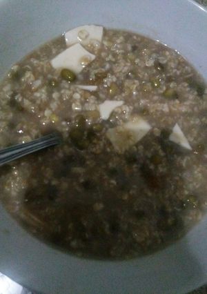 Foto resep Oat meal kacang hijau