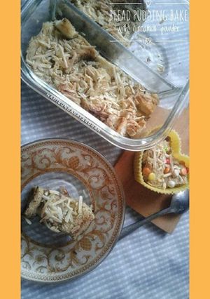 Foto resep Bread pudding bake
