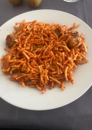 Una foto de Fideos a la cazuela