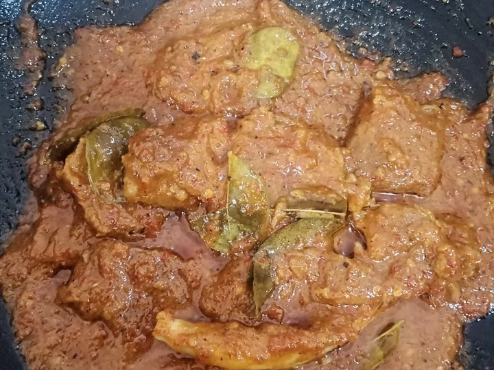 Cara Mudah Menyiapkan Resep Rendang daging pedas yang Bisa Manjain Lidah Anti Ribet, Mantap Sekali