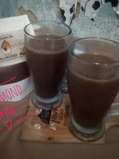 Foto resep 81.Susu almond kurma