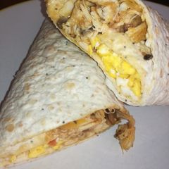 A picture of Breakfast wrap.