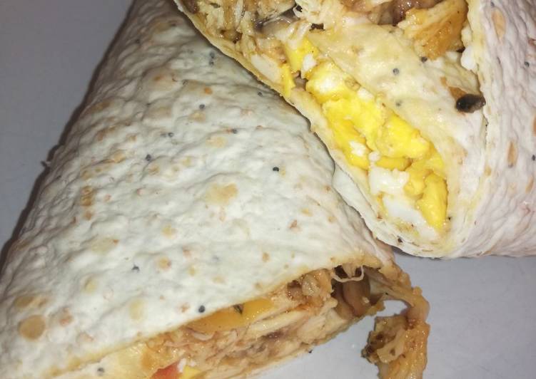 Easiest Way to Make Quick Breakfast wrap