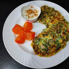 A picture of Besani roti.