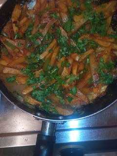 A picture of Chips Masala.