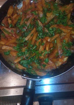 A picture of Chips Masala.