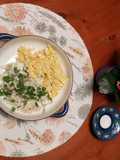 Frijol Chino con Huevo Revuelto