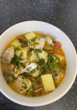 A picture of Fish Soup.