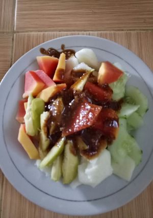 Foto resep Rujak Manis/Rujak Buah