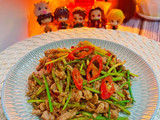 香芹炒牛肉