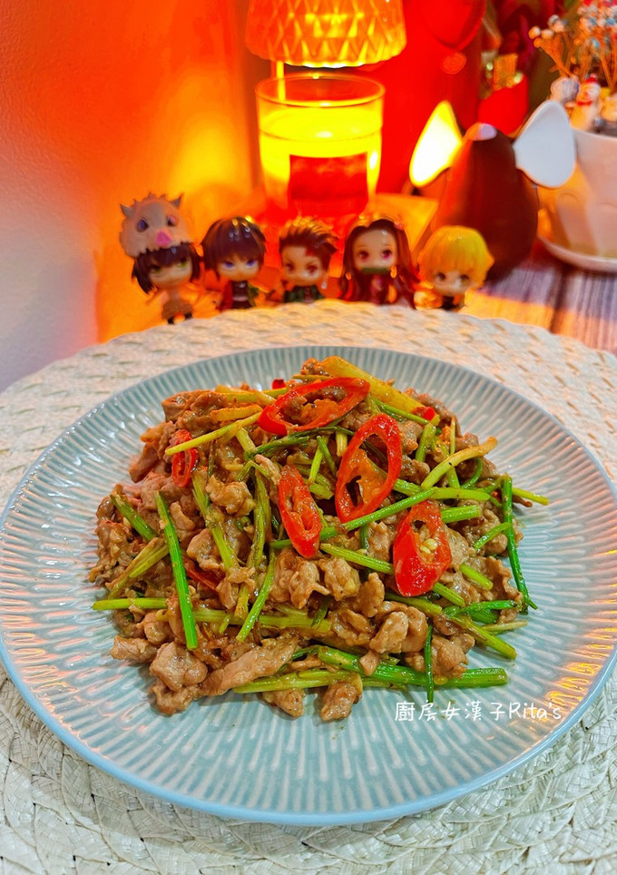 香芹炒牛肉 的食譜成品照片