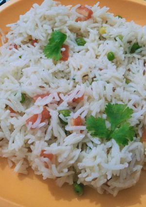 A picture of Veg Pulav.