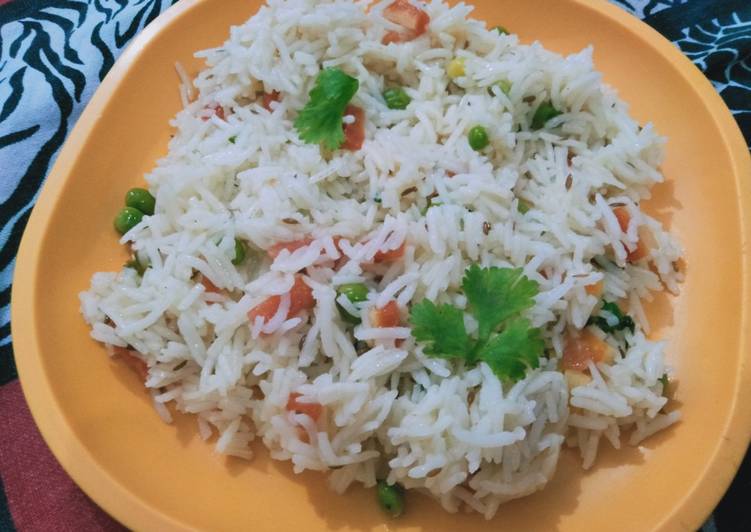 Simple Way to Make Favorite Veg Pulav
