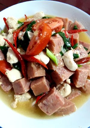 Foto resep Ayam Kornet Tumis Daun Bawang
