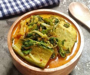 Resep Mudah Sayur lodeh terong dan tahu Mantul Banget