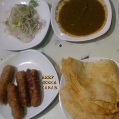 A picture of Beef seekh kabab.