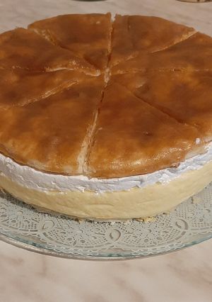 Francia krémes torta recept fotója