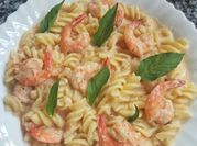 Gambar fusilli udang