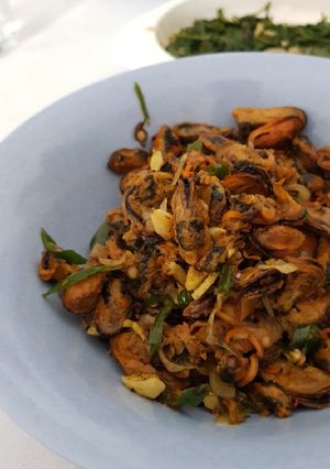 Foto resep Tumis Kerang Cabe Hijau