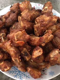 รูปของ ซี่โครงหมูทอดน้ำปลา#อาหารไทยง่ายๆ