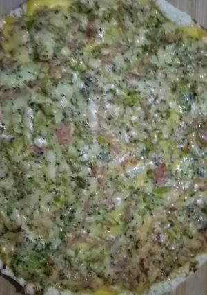 Una foto de Tarta de brócoli