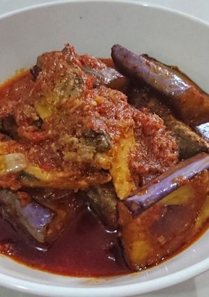Foto resep Balado tongkol dan terong