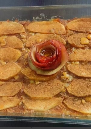 A picture of Kunafa Arabic sweet.