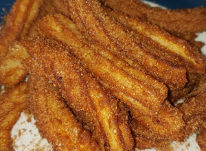 Una foto de Churros caseros