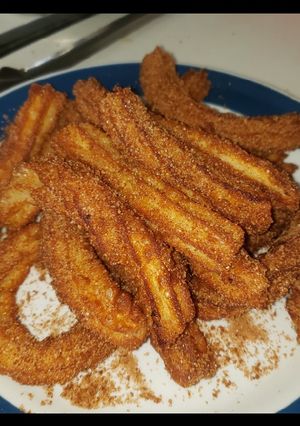Una foto de Churros caseros