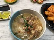 Gambar soto daging sapi kecap