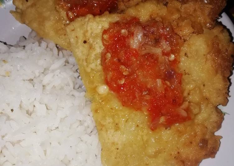 Resep Telur Geprek Crispy, Lezat