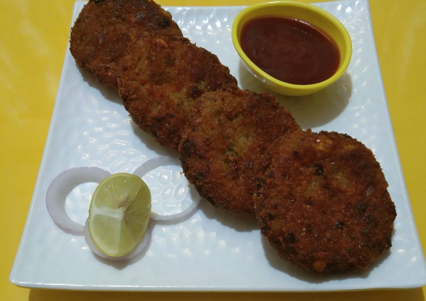 Sweet Corn Cutlet
