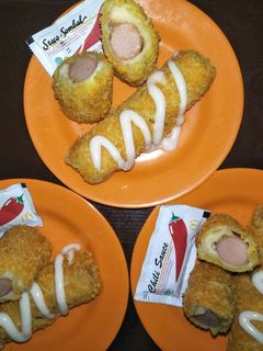 Foto resep Roti Tawar Gulung Sosis