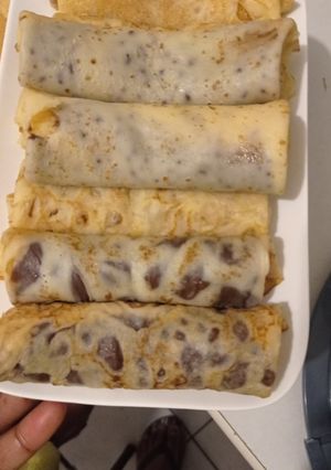 Une photo de Crêpes au chocolat